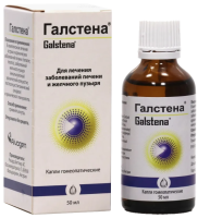 Галстена 50мл капли гомеопатические д/приема внутрь